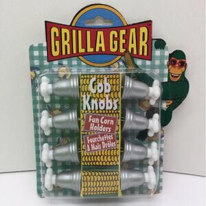 Corn Cob Knobs Grilla Gear set of 8 NIB